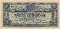 Mozambique R.29 20 Centavos, Armoiries - Ornements - 1933