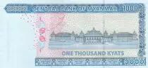 Myanmar 1000 Kyats Général Aun San - 2020 - Neuf