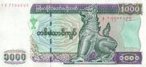 Myanmar 1000 Kyats Shinzé - Banque