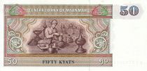 Myanmar 50 Kyat Chinze - Coppersmith