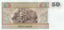 Myanmar 50 Kyat Shinzé - Potier - Série FY - 1977-1997
