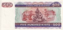 Myanmar 500 Kyats- Shinzé - Statue médiévale - 1994 - NEUF - P.76
