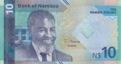Namibia 10 Namibian Dollars - Dr Sam Nujoma - Springbok - 2025 - Polymer - Series AA