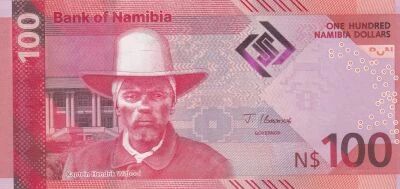 Namibia 100 Namibian Dollars - Captain Hendrik Witbooi - Springbok - 2025 - Polymer - KK Series