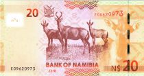 Namibia 20 Namibia Dollars - H.E. Dr Sam Nujoma - 2018 - P.NEW