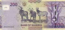 Namibia 200 Namibia Dollars Dollars, H.E. Dr Sam Nujoma - 2012