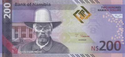 Namibia 200 Namibian Dollars - Captain Hendrik Witbooi - Springbok - 2025 - Polymer - NN Series