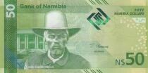 Namibia 50 Namibian Dollars - Captain Hendrik Witbooi - Springbok - 2025 - Polymer - GG Series
