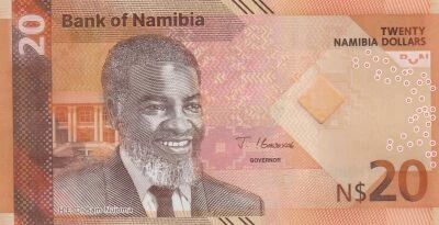 Namibie 20 Namibia Dollars - Dr Sam Nujoma - Springbok - 2025 - Polymer - S�rie DD