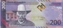 Namibie 200 Namibia Dollars - Kaptein Hendrik Witbooi - Springbok - 2025 - Polymer - Série NN
