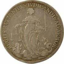 Nantes, Ch. of Accounts of Brittany, Louis XIV - Silver Token - 1645