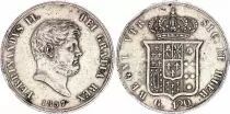 Naples 120 Grana Ferdinand II  -  Arms - 1857