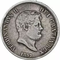 Naples 120 Grana Ferdinand II - Arms - 1857