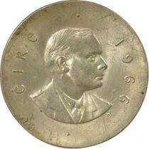 Naples and Sicily 10 Silver Shilling, Patrick Pearse - 1966 London