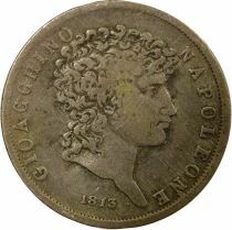 Naples Kingdom of Naples, Joaquim Murat - Silver Lira - 1813 Naples