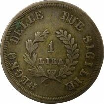 Naples Kingdom of Naples, Joaquim Murat - Silver Lira - 1813 Naples