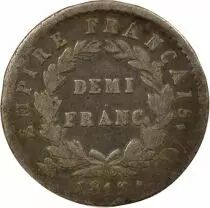 Napoleon I - 1/2 Silver Franc, Empire - 1812 D Lyon