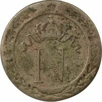 Napoleon I - 10 Centimes, with Crowned N - 1810 I Q Perpignan