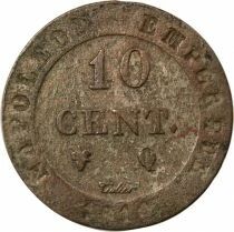 Napoleon I - 10 Centimes, with Crowned N - 1810 I Q Perpignan