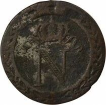 Napoleon I - 10 Centimes with Crowned N - 1809 H La Rochelle