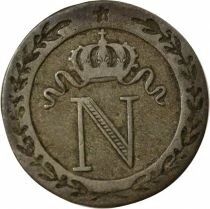 Napoleon I - 10 Centimes with Crowned N - 1809 Q Perpignan