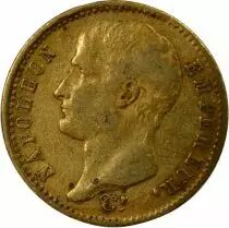 Napoleon I - 20 Gold Francs, Bare Head, Gregorian Calendar - 1807 A Paris