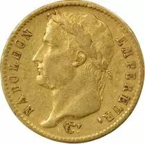 Napoleon I - 20 Gold Francs, Empire - 1810 W Lille