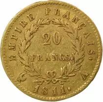 Napoleon I - 20 Gold Francs, Empire - 1811 A Paris
