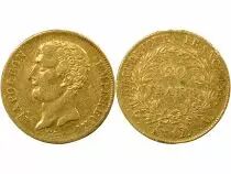 Napoleon I - 20 Gold Francs, Intermediate Bust - Year 12 A Paris