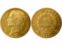 Napoleon I - 40 Gold Francs, Empire - 1811 A Paris