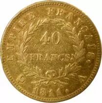 Napoleon I - 40 Gold Francs, Empire - 1811 A Paris