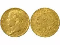 Napoleon I - 40 Gold Francs, Laureate Head, Empire - 1812 A Paris