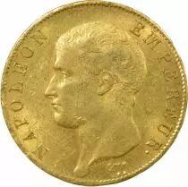 Napoleon I - 40 Gold Francs, Rev. Calendar - Year 14 A Paris