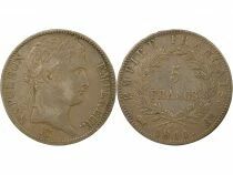 Napoleon I - 5 Silver Francs, Empire - 1811 BB Strasbourg