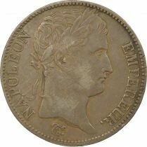 Napoleon I - 5 Silver Francs, Empire - 1811 BB Strasbourg