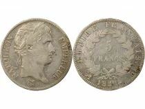 Napoleon I - 5 Silver Francs, Empire - 1811 K Bordeaux
