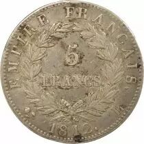 Napoleon I - 5 Silver Francs, Empire - 1812 L Bayonne