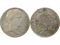 Napoleon I - 5 Silver Francs, Empire - 1812 Q Perpignan