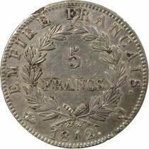 Napoleon I - 5 Silver Francs, Empire - 1812 Q Perpignan