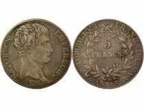 Napoleon I - 5 Silver Francs, Revolutionary Cal. - Year 13 IA Paris