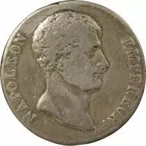 Napoleon I - 5 Silver Francs, transitional type - Year 12 A Paris