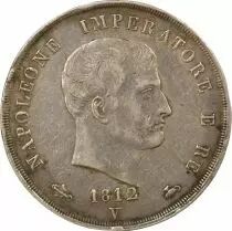 Napoleon I - 5 Silver Lire - 1812 B Venice