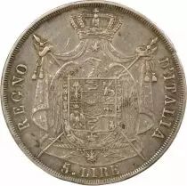 Napoleon I - 5 Silver Lire - 1812 B Venice