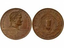 Napoleon I - Copper Medal, Return of the Ashes - 1840
