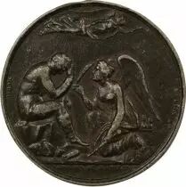 Napoleon I - Silver Medal, Exil to St Helena - (1815) London