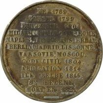 Napoleon I - Tin Medal - 19th Century