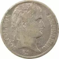 Napoleon Ier - 5 Silver Francs, Empire - 1814 A Paris