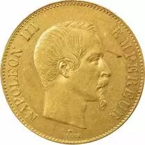 Napoleon III - 100 Gold Francs, Laureate Head - 1867 BB Strasbourg