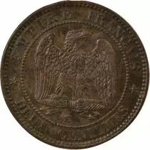 Napoleon III - 2 Centimes, Bare Head - 1854 K Bordeaux