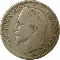 Napoleon III - 2 Silver Francs, Laureate Head - 1868 A Paris